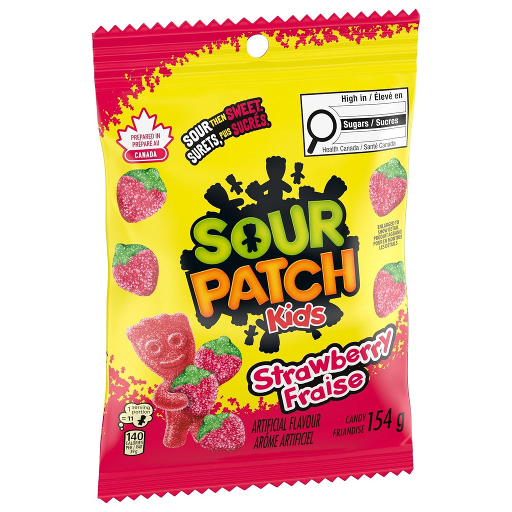 Strawberry Candy, Gummy Candy, Sour Candy, Snacks